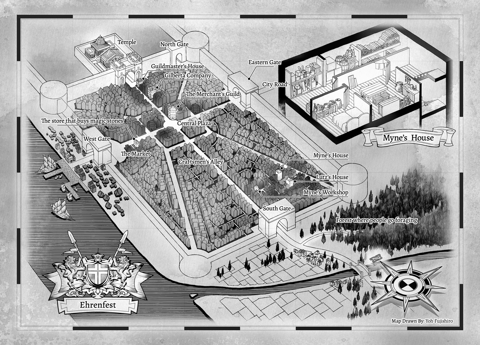 Honzuki no Gekokujou illustrazione 3